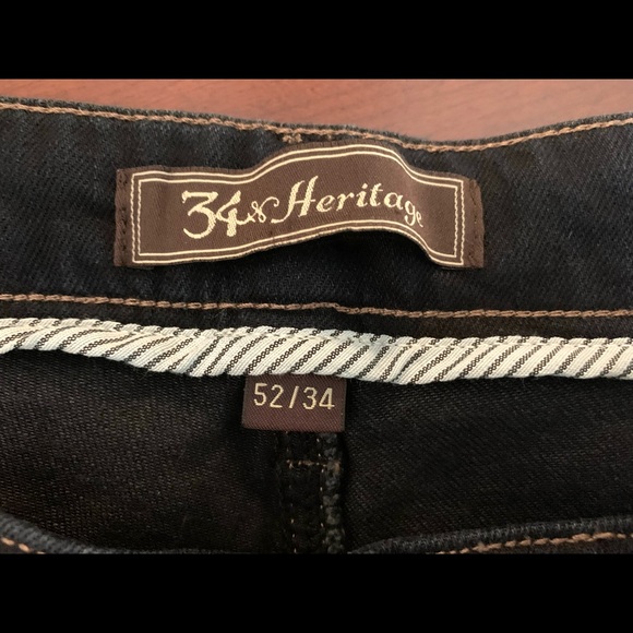 Men’s extra plus size jeans Midrise Straight leg Navy Blue US Size 52 length 34 - Picture 9 of 10